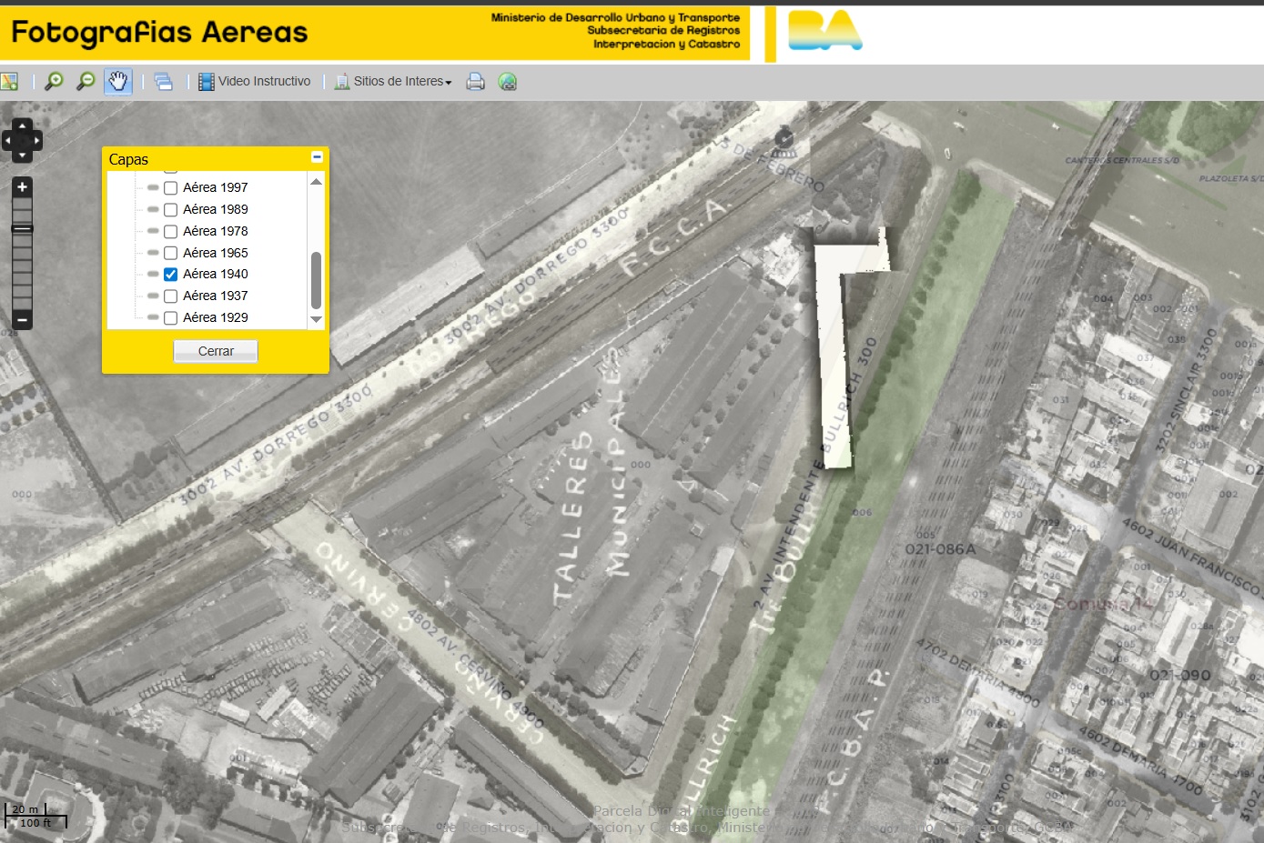 Talleres Municipales 1940 - Palermo
